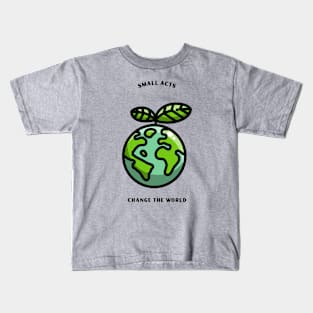 Eco Friendly Earth Day Kids T-Shirt